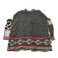 Vintage 1990s Debra Lubell 3D Knit Button Up Cardigan Sweater Women's Small