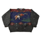 Vintage 1990s Woolrich Mallard Duck Wool Knit Sweater Men's Large
