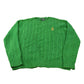 Vintage 1990s Lauren Ralph Lauren Cable Knit Crewneck Sweater Women's M