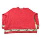 Vintage 1990s Northern Isles Hand Knit Teacher Cardigan Sweater Women's XL