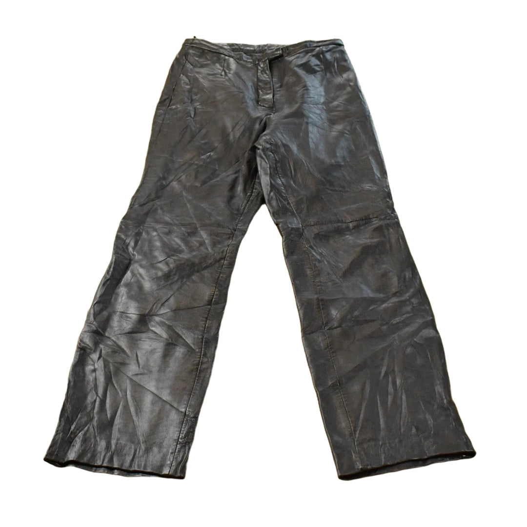 Vintage Y2K JLC New York Leather Pants Women's 27 x 26.5