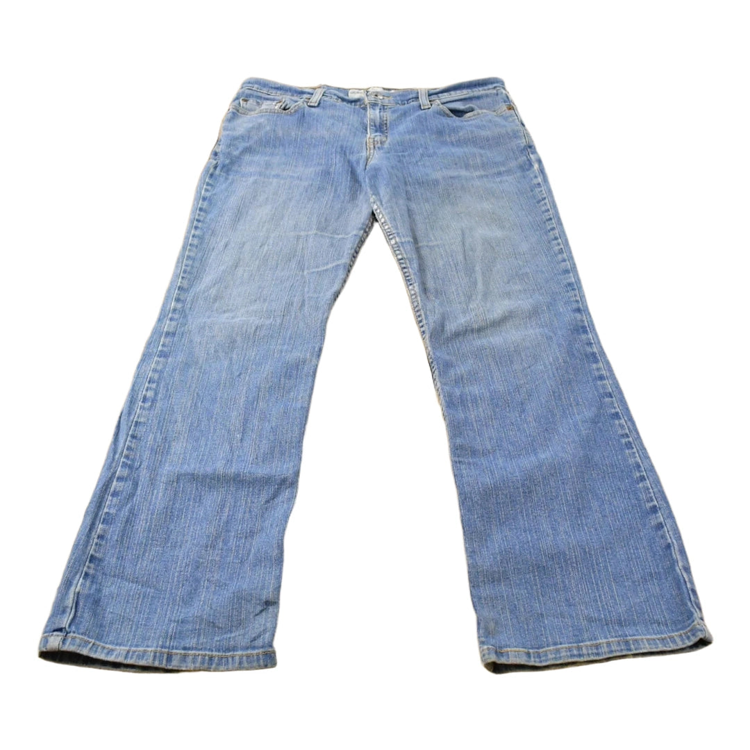 Vintage 2000s Levi's 518 Super Low Rise Bootcut Fit Denim Jeans Women's 31 x 28