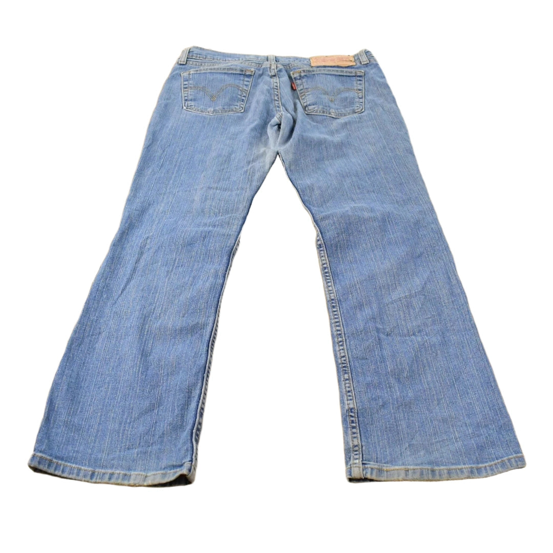 Vintage 2000s Levi's 518 Super Low Rise Bootcut Fit Denim Jeans Women's 31 x 28