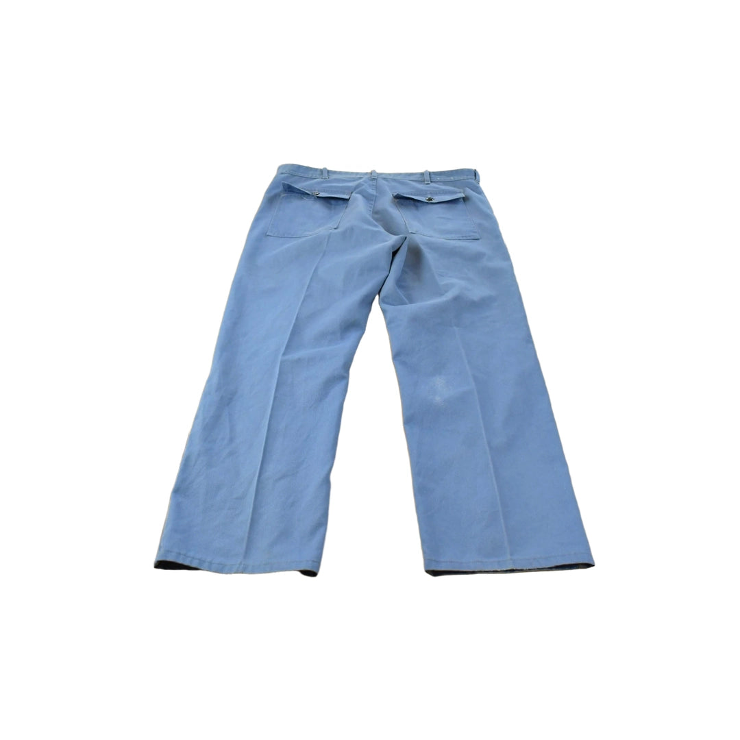 Vintage 1960s Carter's Fatigue Pleated Trousers Men's 37 x 29
