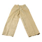 Vintage 1950s Military Starched Naval Army Khaki Pants Men's 29 x 30