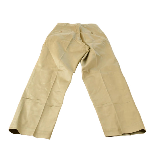 Vintage 1950s Military Starched Naval Army Khaki Pants Men's 29 x 30