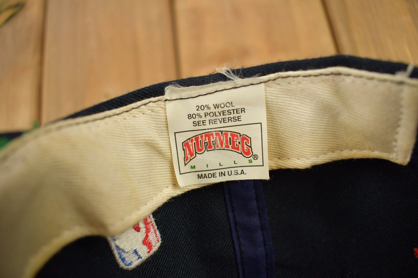 Proper Vintage Accessories > Hats & Head Coverings > Hats & Caps Vintage 1990s Indiana Pacers NBA Wool Snap Back Hat / Made In USA / OSFA / 90s Snap Back / Vintage Hat / Embroidered / Color Block