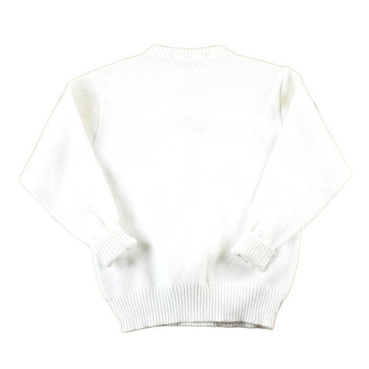 Proper Vintage Clothing > Gender Neutral Adult Clothing > Hoodies & Sweatshirts > Sweatshirts Vintage 1970s Fighting Irish Knit University Crewneck Mens XL / Vintage Collegiate / Made In USA / 90s College Crewneck / Preppy Sportswear