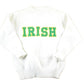 Proper Vintage Clothing > Gender Neutral Adult Clothing > Hoodies & Sweatshirts > Sweatshirts Vintage 1970s Fighting Irish Knit University Crewneck Mens XL / Vintage Collegiate / Made In USA / 90s College Crewneck / Preppy Sportswear