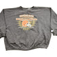 Proper Vintage Clothing > Gender Neutral Adult Clothing > Hoodies & Sweatshirts > Sweatshirts Vintage 1980s Cleveland Browns NFL Logo Athletic Crewneck Sweatshirt / Distressed / Football / Sportswear / Athleisure / Americana