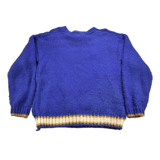 Proper Vintage Clothing > Gender Neutral Adult Clothing > Hoodies & Sweatshirts > Sweatshirts Vintage 1980s In Private Design For Living Knitted Crewneck Sweater / All Over Pattern / Colorful Sweatshirt / Abstract Patter8