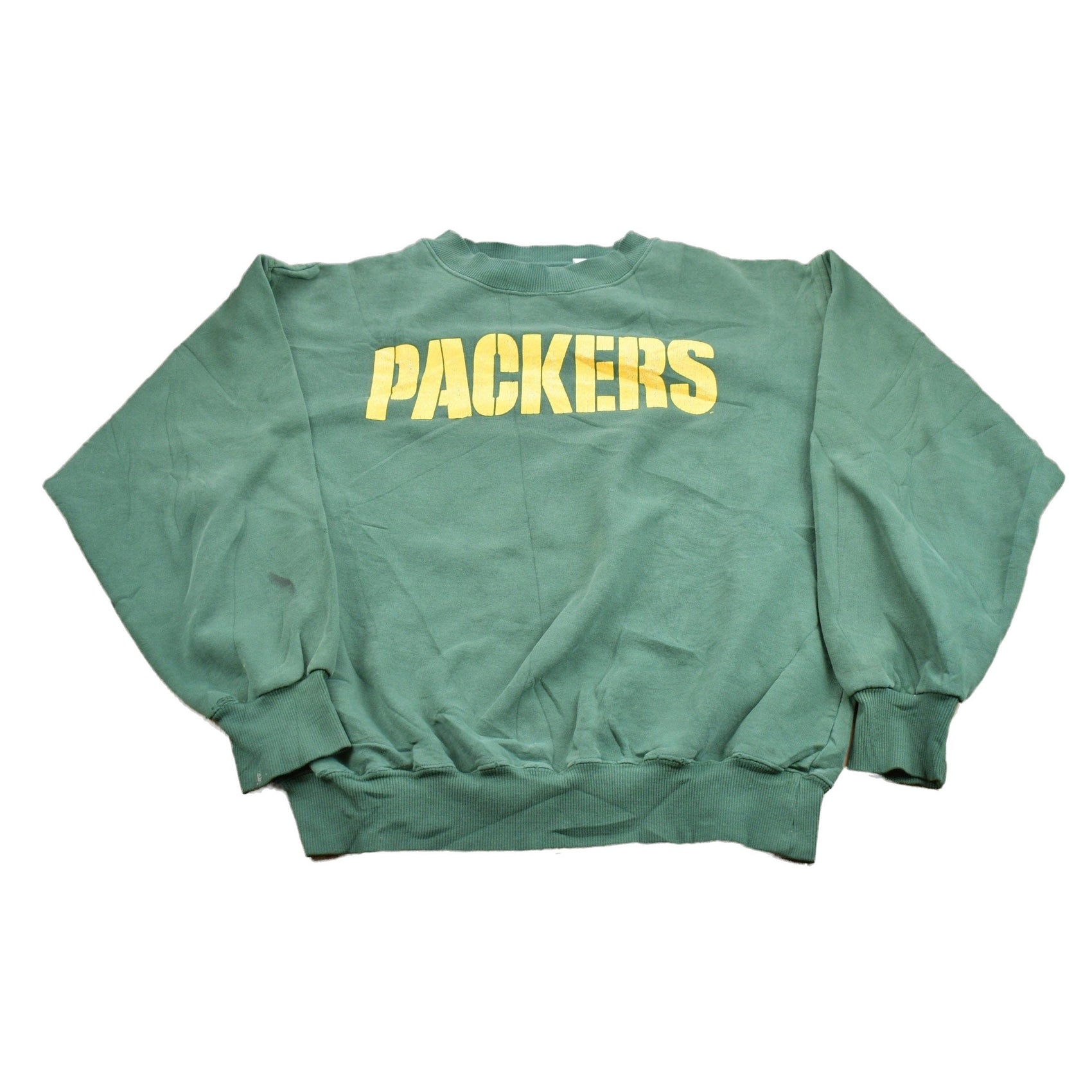 Proper Vintage Clothing > Gender Neutral Adult Clothing > Hoodies & Sweatshirts > Sweatshirts Vintage 1980s Majestic Green Bay Packers NFL Crewneck Sweatshirt / 80s Crewneck / Souvenir / Athleisure / Streetwear / NFL Football