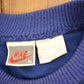 Proper Vintage Clothing > Gender Neutral Adult Clothing > Hoodies & Sweatshirts > Sweatshirts Vintage 1980s Nike Big Swoosh Jersey Like Crewneck Sweatshirt / Vintage Nike / Sportswear / Streetwear / Nike Grey Tag