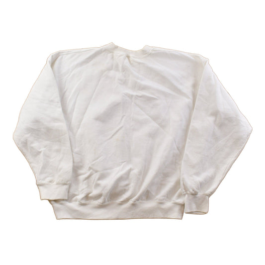 Proper Vintage Clothing > Gender Neutral Adult Clothing > Hoodies & Sweatshirts > Sweatshirts Vintage 1980s No Scrubs Crewneck Sweatshirt / 80s / Embroidered / Sportswear / Athleisure / Americana