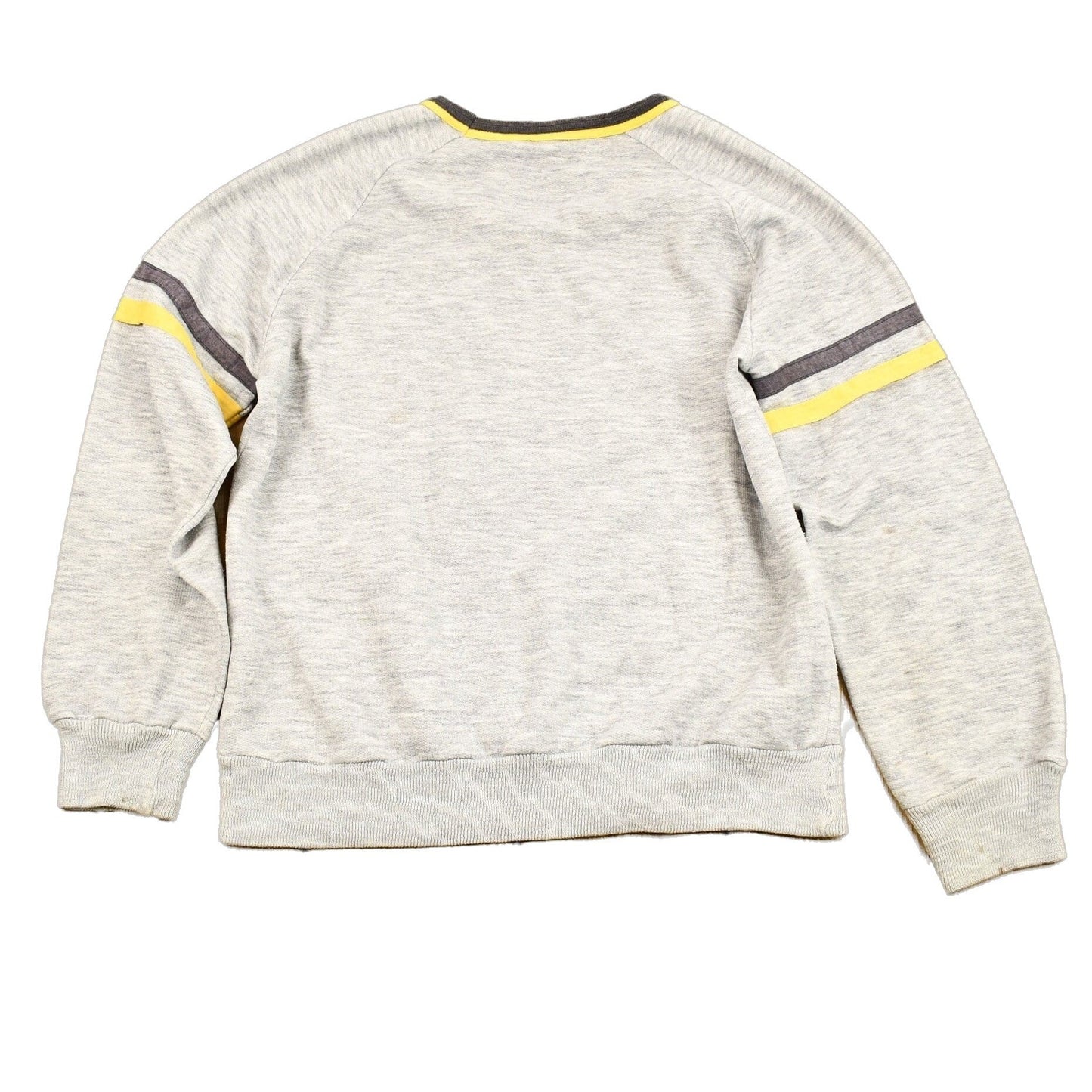 Proper Vintage Clothing > Gender Neutral Adult Clothing > Hoodies & Sweatshirts > Sweatshirts Vintage 1980s Pittsburgh Steelers NFL Staff Sweatshirt / Made In USA / Vintage Football / Sportswear / Americana / Raglan Sweater