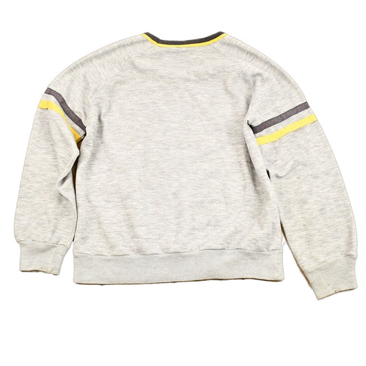 Proper Vintage Clothing > Gender Neutral Adult Clothing > Hoodies & Sweatshirts > Sweatshirts Vintage 1980s Pittsburgh Steelers NFL Staff Sweatshirt / Made In USA / Vintage Football / Sportswear / Americana / Raglan Sweater