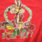 Proper Vintage Clothing > Gender Neutral Adult Clothing > Hoodies & Sweatshirts > Sweatshirts Vintage 1989 Warner Bros For Me? Wile E. Coyote Graphic Crewneck / Vintage Sweatshirt / Sportswear / Vintage Cartoons / Raglan Crewneck