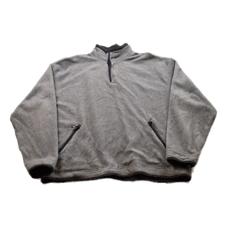 Proper Vintage Clothing > Gender Neutral Adult Clothing > Hoodies & Sweatshirts > Sweatshirts Vintage 1990s Active Wear Fleece Sweater / Outdoorsman / 90s Sweater / Streetwear / Hiking / Fleece Zip up / Outersport Fleece / 90s Fleece