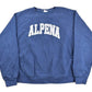 Proper Vintage Clothing > Gender Neutral Adult Clothing > Hoodies & Sweatshirts > Sweatshirts Vintage 1990s Alpena Crewneck / Michigan / Vintage Sweatshirt / American Sportswear / Pullover Sweatshirt / Souvenir / Pro Weave / Patchwork