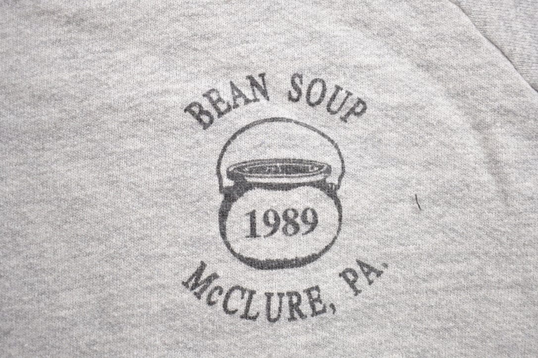 Proper Vintage Clothing > Gender Neutral Adult Clothing > Hoodies & Sweatshirts > Sweatshirts Vintage 1990s Bean Soup McClure Pennsylvania Crewneck Sweatshirt / 90s Crewneck / Souvenir Sweater / Streetwear / Travel And Vacation