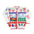 Proper Vintage Clothing > Gender Neutral Adult Clothing > Hoodies & Sweatshirts > Sweatshirts Vintage 1990s Belle Point Gardening Theme Knit Cardigan Sweater / Vintage Cardigan / Button Up / Patchwork / Embroidered
