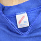 Proper Vintage Clothing > Gender Neutral Adult Clothing > Hoodies & Sweatshirts > Sweatshirts Vintage 1990s Blank Blue Crewneck Sweatshirt / 90s Crewneck / Made In USA / Essential / Streetwear / 90s Blank / Jerzees Crewneck