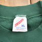 Proper Vintage Clothing > Gender Neutral Adult Clothing > Hoodies & Sweatshirts > Sweatshirts Vintage 1990s Blank Green Crewneck Sweatshirt / 90s Crewneck / Made In USA / Essential / Streetwear / 90s Blank / Jerzees Blank Crewneck