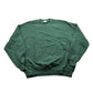 Proper Vintage Clothing > Gender Neutral Adult Clothing > Hoodies & Sweatshirts > Sweatshirts Vintage 1990s Blank Green Crewneck Sweatshirt / 90s Crewneck / Made In USA / Essential / Streetwear / 90s Blank / Jerzees Blank Crewneck