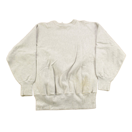 Proper Vintage Clothing > Gender Neutral Adult Clothing > Hoodies & Sweatshirts > Sweatshirts Vintage 1990s Blank Grey Champion Reverse Weave Crewneck / Vintage Champion / Vintage Pullover / Streetwear /Made In USA / Sportswear