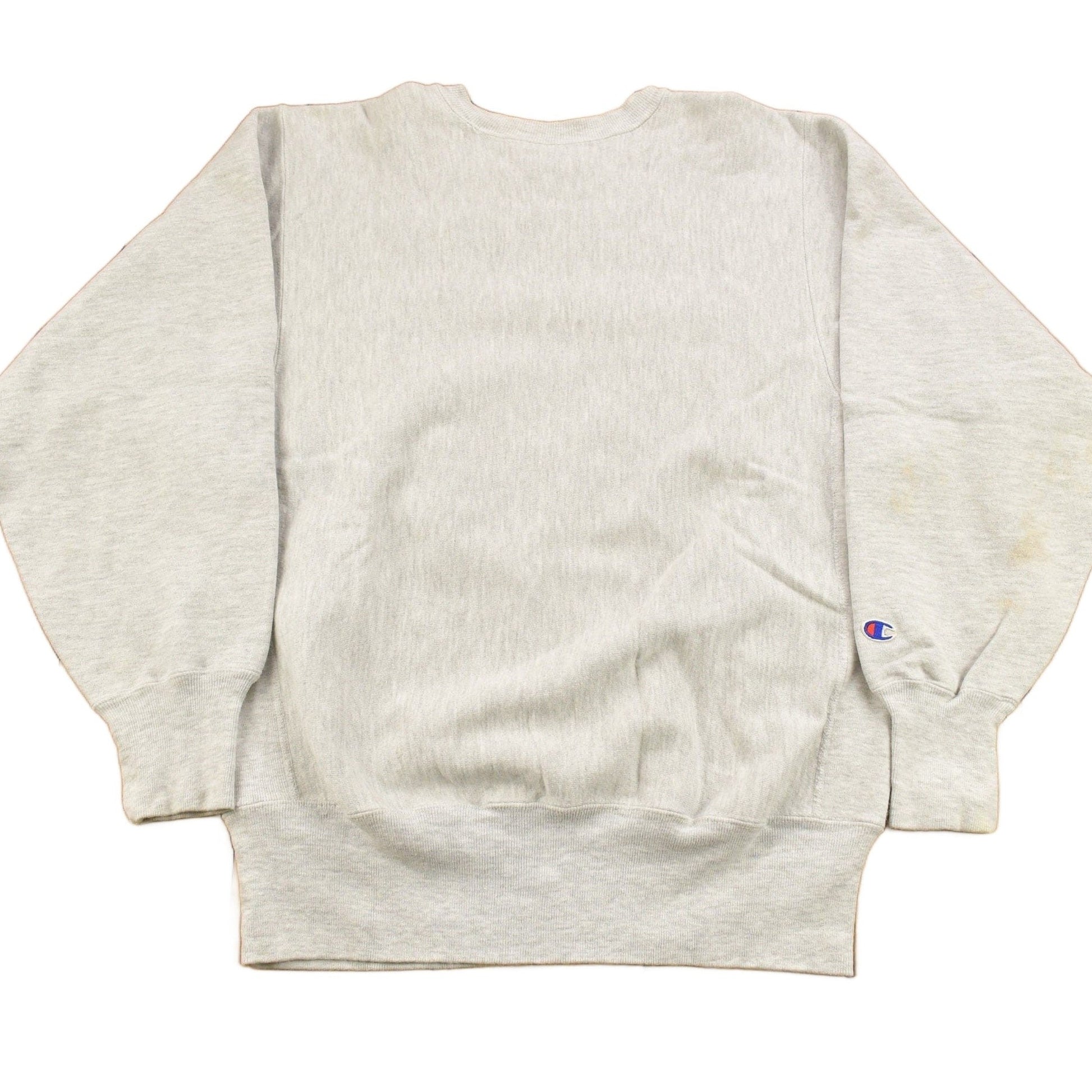 Proper Vintage Clothing > Gender Neutral Adult Clothing > Hoodies & Sweatshirts > Sweatshirts Vintage 1990s Blank Grey Champion Reverse Weave Crewneck / Vintage Champion / Vintage Pullover / Streetwear /Made In USA / Sportswear