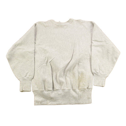 Proper Vintage Clothing > Gender Neutral Adult Clothing > Hoodies & Sweatshirts > Sweatshirts Vintage 1990s Blank Grey Champion Reverse Weave Crewneck / Vintage Champion / Vintage Pullover / Streetwear /Made In USA / Sportswear