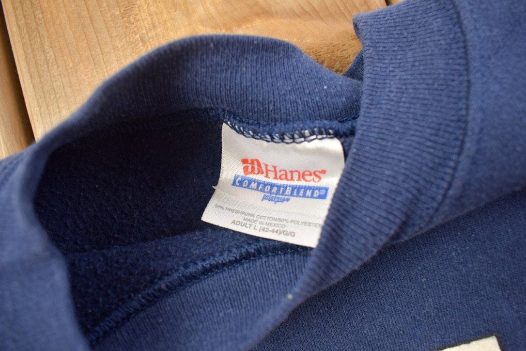 Proper Vintage Clothing > Gender Neutral Adult Clothing > Hoodies & Sweatshirts > Sweatshirts Vintage 1990s Boston Collegiate Crewneck / Embroidered / NCAA Sweatshirt / Sportswear / Americana