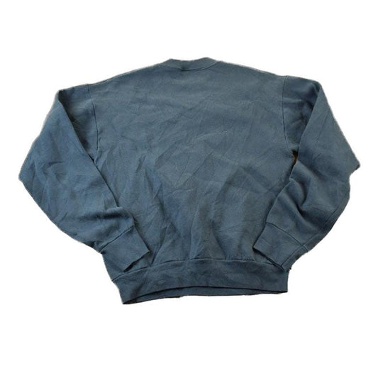 Proper Vintage Clothing > Gender Neutral Adult Clothing > Hoodies & Sweatshirts > Sweatshirts Vintage 1990s Branson Sunflowers Outdoorsman Crewneck Sweatshirt / Embroidered / Nature Sweater / Outdoor Sweater