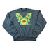 Proper Vintage Clothing > Gender Neutral Adult Clothing > Hoodies & Sweatshirts > Sweatshirts Vintage 1990s Branson Sunflowers Outdoorsman Crewneck Sweatshirt / Embroidered / Nature Sweater / Outdoor Sweater
