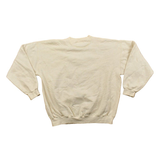 Proper Vintage Clothing > Gender Neutral Adult Clothing > Hoodies & Sweatshirts > Sweatshirts Vintage 1990s Buena Vista College Mum Embroidered Crewneck Sweatshirt / Patchwork / Sportswear / Vintage Athleisure