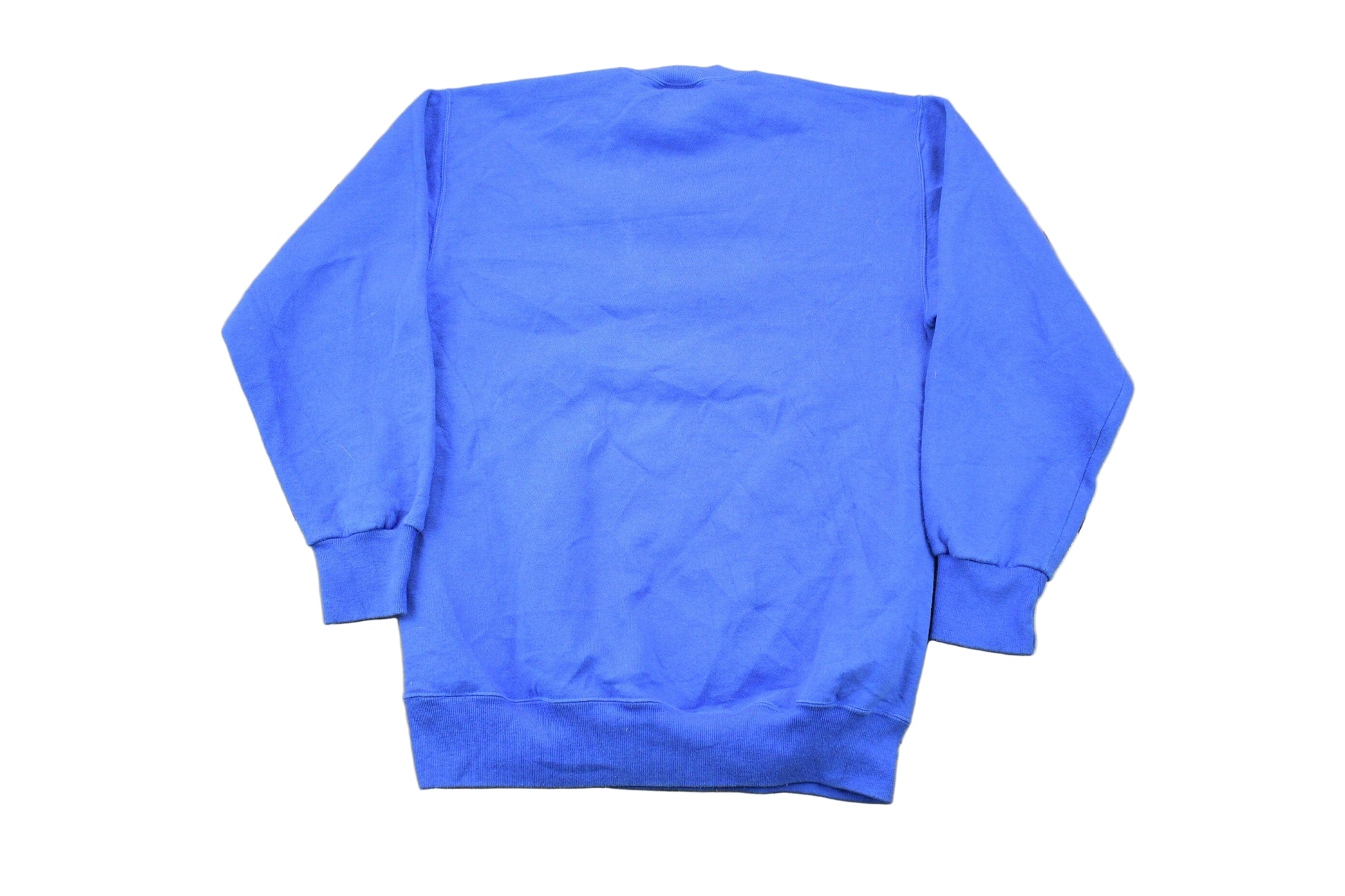 Proper Vintage Clothing > Gender Neutral Adult Clothing > Hoodies & Sweatshirts > Sweatshirts Vintage 1990s Buffalo Bills NFL Crewneck Sweatshirt / Made In USA / Bills Mafia / Sportswear / Athleisure / Nutmeg / Patchwork