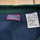 Proper Vintage Clothing > Gender Neutral Adult Clothing > Hoodies & Sweatshirts > Sweatshirts Vintage 1990s Bugle Boy Fleece Varsity Sweater / Outdoorsman / 90s Sweater / Streetwear / 90s Bugle Boy / Fleece Zip up / Fleece Jacket