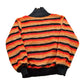 Proper Vintage Clothing > Gender Neutral Adult Clothing > Hoodies & Sweatshirts > Sweatshirts Vintage 1990s Cadogan Court Striped Knitted Sweater / Vintage 90s Sweater / All Over Pattern / Colorful / Sweatshirt / Abstract Pattern