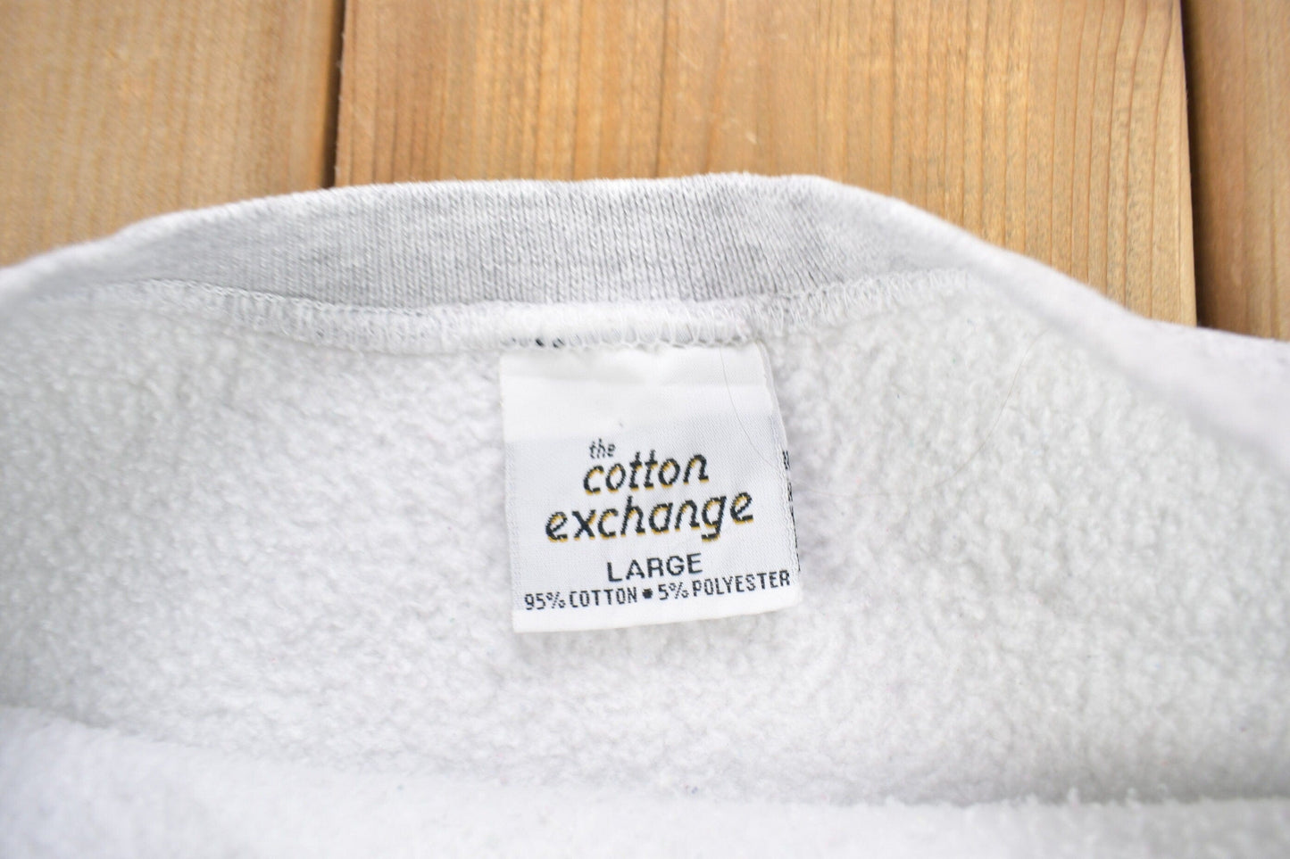 Proper Vintage Clothing > Gender Neutral Adult Clothing > Hoodies & Sweatshirts > Sweatshirts Vintage 1990s Capital University Collegiate Crewneck / The Cotton Exchange / NCAA Sweatshirt / Sportswear / Americana