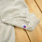 Proper Vintage Clothing > Gender Neutral Adult Clothing > Hoodies & Sweatshirts > Sweatshirts Vintage 1990s Champion Blank Grey Crewneck Sweatshirt / Made In USA / Vintage Champion / Vintage Blank