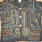 Proper Vintage Clothing > Gender Neutral Adult Clothing > Hoodies & Sweatshirts > Sweatshirts Vintage 1990s Chico's Embroidery Cardigan Sweater / Vintage Cardigan / Button Up / Patchwork / Embroidered / Abstract Design