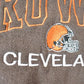 Proper Vintage Clothing > Gender Neutral Adult Clothing > Hoodies & Sweatshirts > Sweatshirts Vintage 1990s Cleveland Browns NFL Crewneck Sweatshirt / Made In USA / Football / Sportswear / Americana