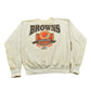 Proper Vintage Clothing > Gender Neutral Adult Clothing > Hoodies & Sweatshirts > Sweatshirts Vintage 1990S Cleveland Browns NFL Crewneck Sweatshirt / Made In USA / Football / Sportswear / Graphic Crewneck / Americana / NFL Sweatshirt
