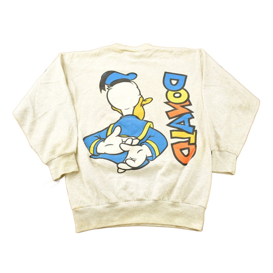 Proper Vintage Clothing > Gender Neutral Adult Clothing > Hoodies & Sweatshirts > Sweatshirts Vintage 1990s Donald Duck Disney Originals Crewneck / Vintage Sweatshirt / Vintage Disney / Made In USA