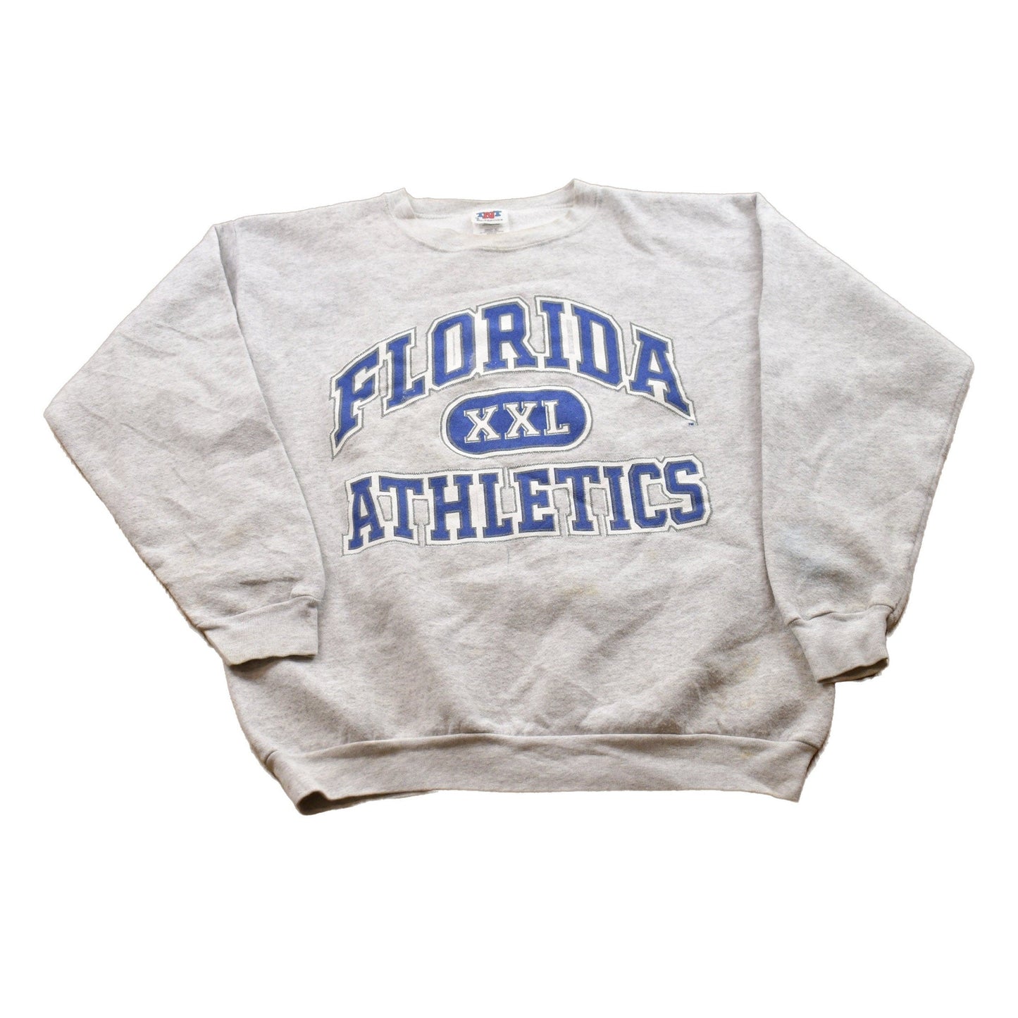 Proper Vintage Clothing > Gender Neutral Adult Clothing > Hoodies & Sweatshirts > Sweatshirts Vintage 1990s Florida XXL Athletics Crewneck Sweatshirt / 90s Crewneck Souvenir Sweater / Streetwear / Travel And Vacation / 90s Florida