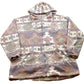 Proper Vintage Clothing > Gender Neutral Adult Clothing > Hoodies & Sweatshirts > Sweatshirts Vintage 1990s G4000 Aztec Pattern Fleece Sweater / Outdoorsman / 90s Sweater / Streetwear / Hiking / Fleece Zip up / Aztec Theme