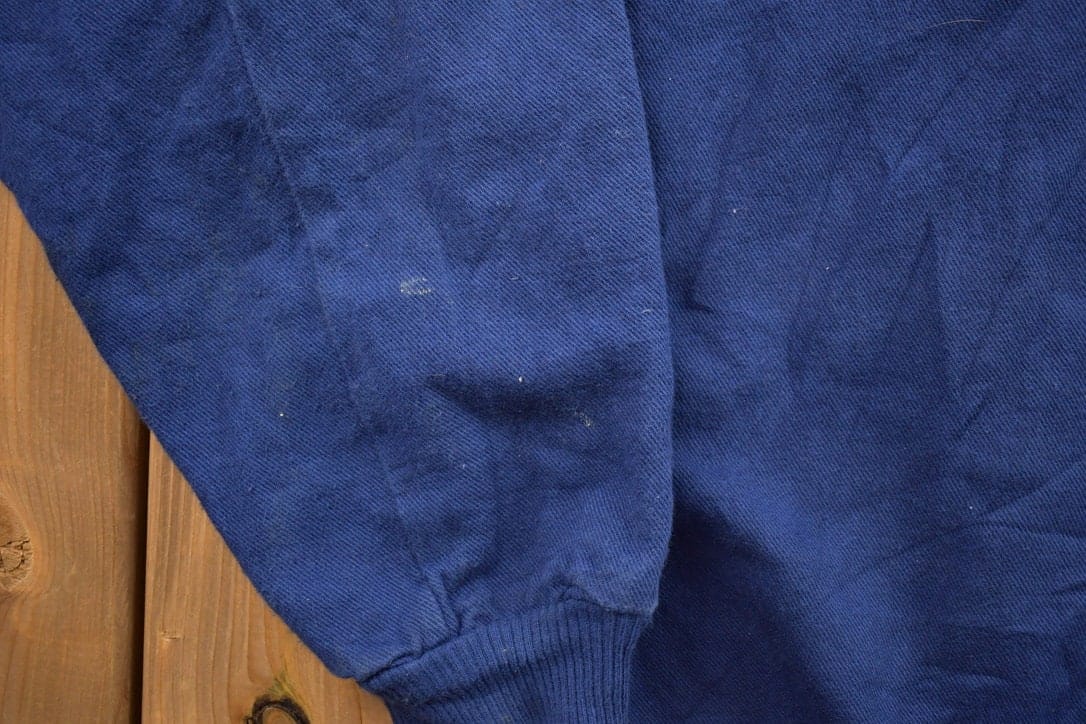 Proper Vintage Clothing > Gender Neutral Adult Clothing > Hoodies & Sweatshirts > Sweatshirts Vintage 1990s Gopher Sport Blank Collared Sweatshirt / 90s Sweatshirt / Made In USA / Essential / Streetwear / Vintage Blank Sweater