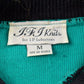 Proper Vintage Clothing > Gender Neutral Adult Clothing > Hoodies & Sweatshirts > Sweatshirts Vintage 1990s JFJ Knitted Button Up Sweater / Vintage 90s Knitted Sweater / All Over Pattern / Colorful / Sweatshirt / Knit Button Up