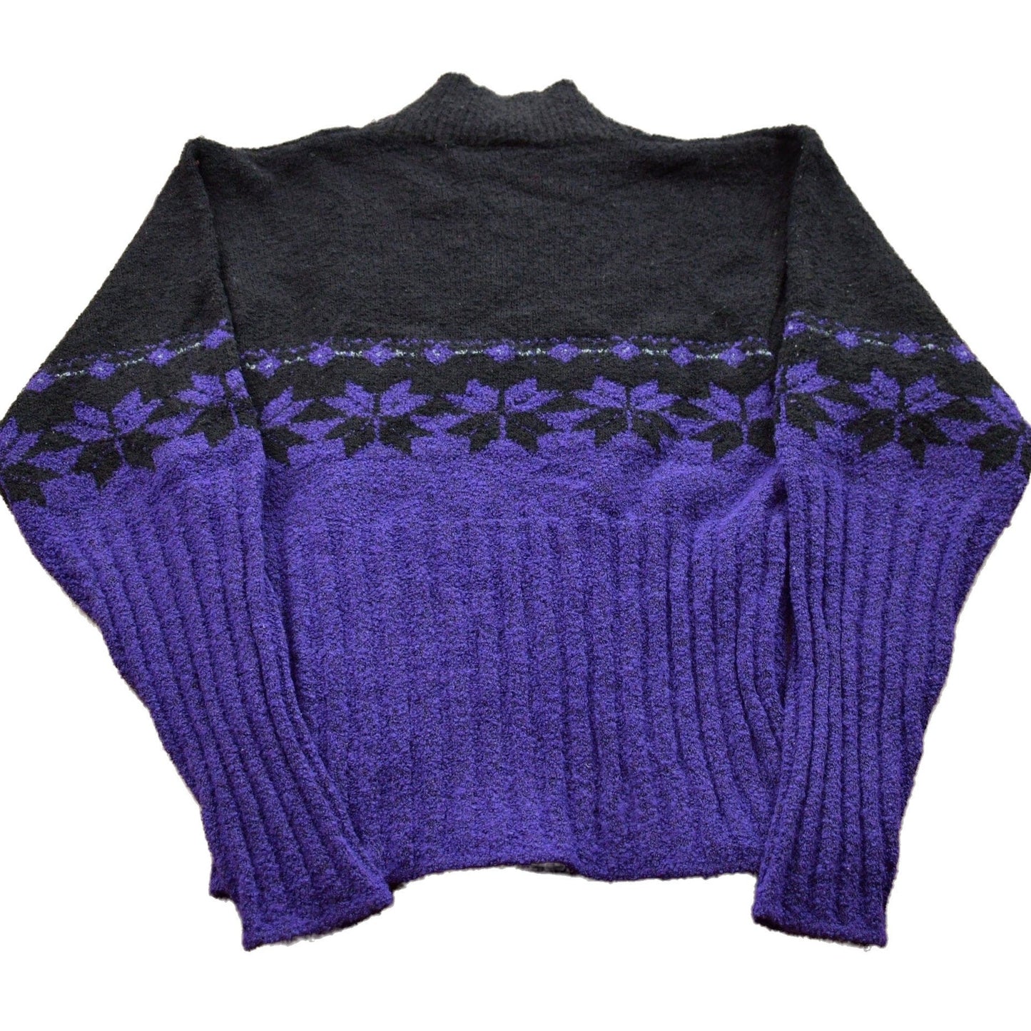 Proper Vintage Clothing > Gender Neutral Adult Clothing > Hoodies & Sweatshirts > Sweatshirts Vintage 1990s Knitted Crewneck Sweater / Vintage 90s Crewneck / All Over Pattern / Colorful / Sweatshirt / Abstract Pattern / Color Block