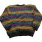 Proper Vintage Clothing > Gender Neutral Adult Clothing > Hoodies & Sweatshirts > Sweatshirts Vintage 1990s Le Moda Hand Loomed Wool Knit Sweater / Vintage 90s Crewneck / Outdoorsman / Vintage Knit / Winter Sweatshirt / Vintage Wool